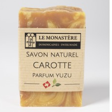 savon artisanal à la carotte